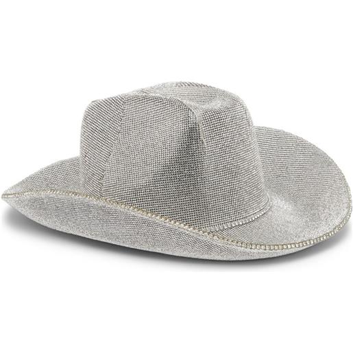 Philipp Plein cappello bucket con decorazione - argento