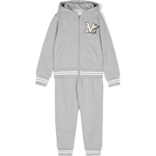 Moncler Enfant tuta sportiva - grigio