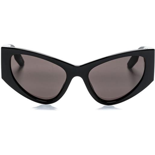 Balenciaga Eyewear occhiali da sole cat-eye - nero