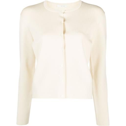 The Row cardigan girocollo corole - toni neutri