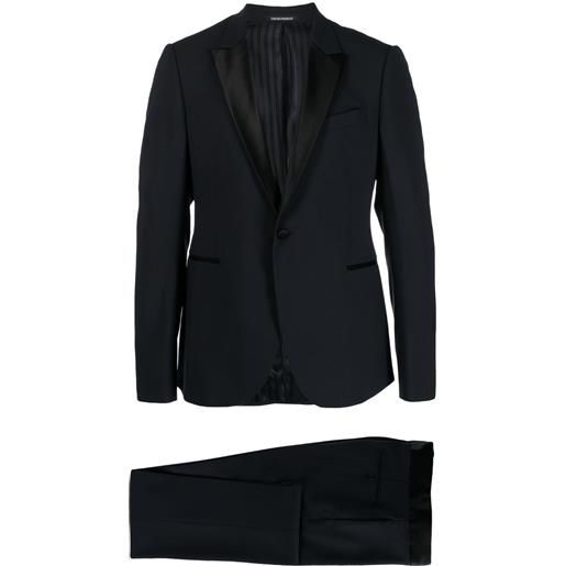 Emporio Armani completo monopetto - blu