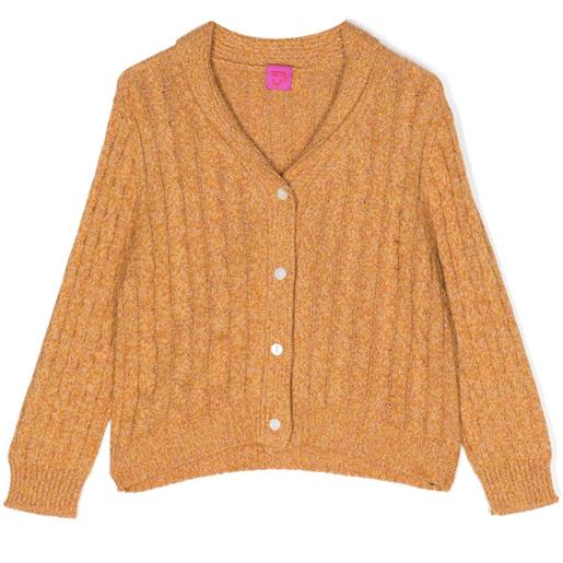 Cashmere in Love Kids cardigan dorset - giallo