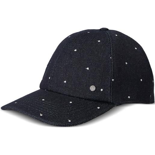 Maison Michel cappello tiger denim - blu