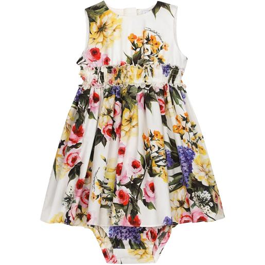 Dolce & Gabbana Kids abito a fiori - giallo