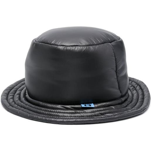 Maison MIHARA YASUHIRO cappello bucket con applicazione - nero