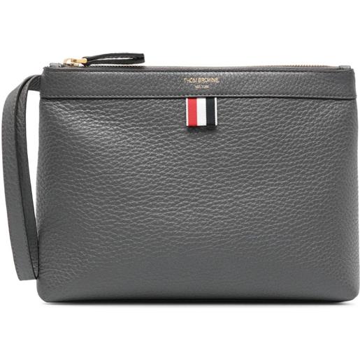 Thom Browne trousse make up - grigio