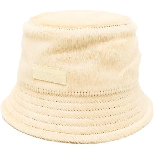 Jacquemus cappello bucket le bob sperone - giallo