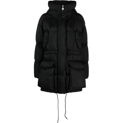 Ienki Ienki cappotto imbottito trapuntato - nero