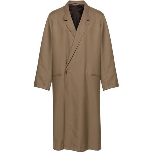 LEMAIRE cappotto asimmetrico - marrone