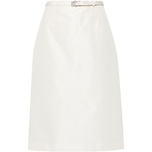 Prada gonna con fibbia - toni neutri