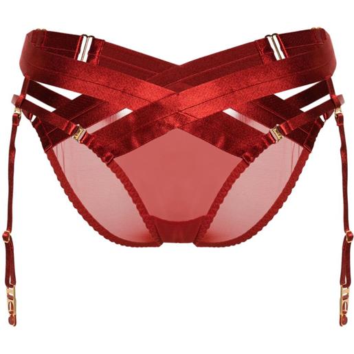 Bordelle slip tomoe - rosso