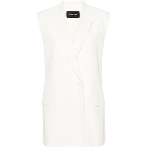 Fabiana Filippi completo monopetto - bianco