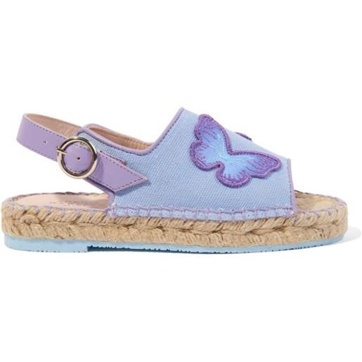 Sophia Webster Mini espadrillas con applicazione - viola