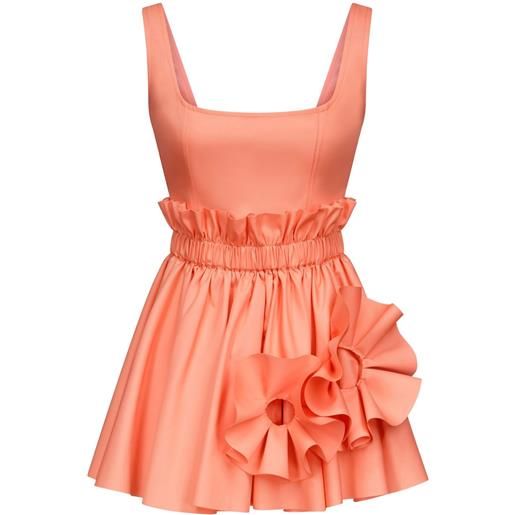 AREA abito corto con applicazioni - rosa