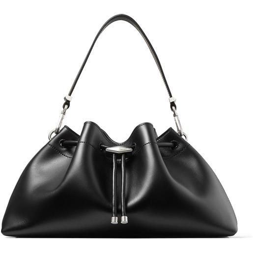 Jimmy Choo borsa a secchiello cinch media - nero