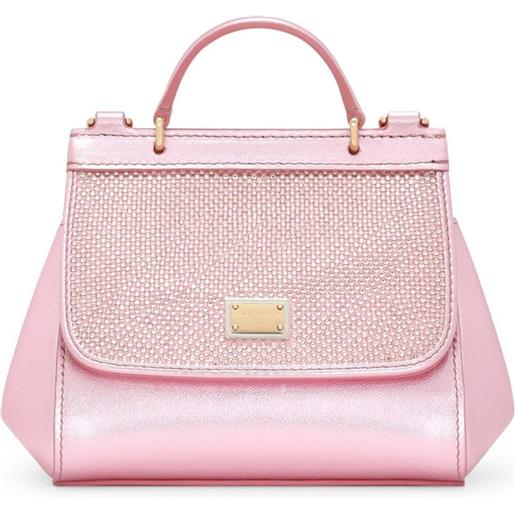 Dolce & Gabbana Kids borsa a spalla sicily - rosa