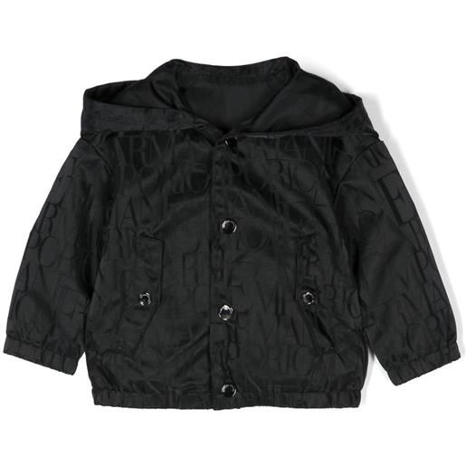 Emporio Armani Kids giacca con cappuccio - blu