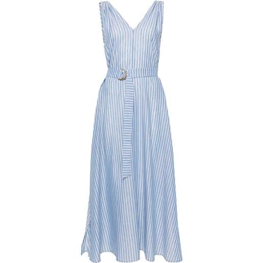 Fedeli abito elba midi elba - blu