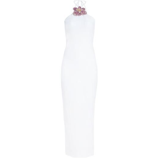 Retrofete abito jessie con strass - bianco