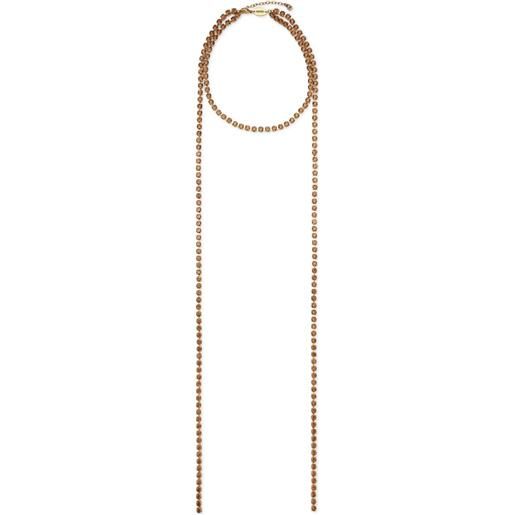 DSQUARED2 collana con pendente logo - oro