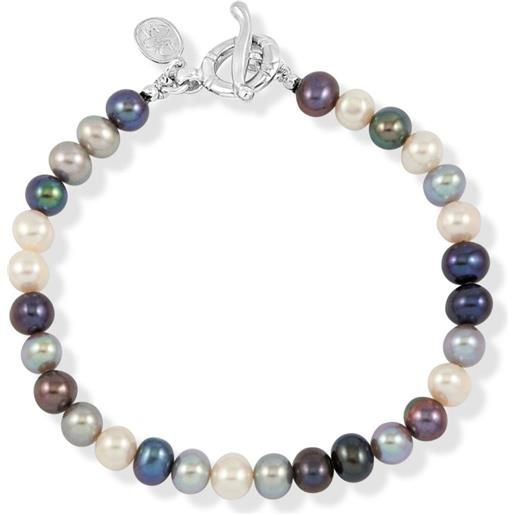 Bracciale Uomo COOLSTEELANDBEYOND In Pelle Nera Intrecciata E Acciaio Inossidabile Con Croce – Bracciale Biker Tribal Regolabile
