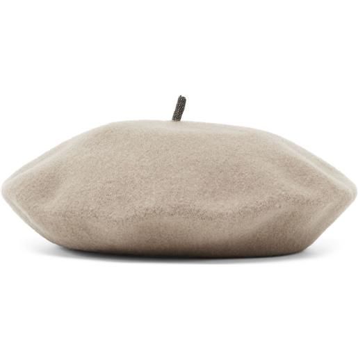 Brunello Cucinelli basco - toni neutri