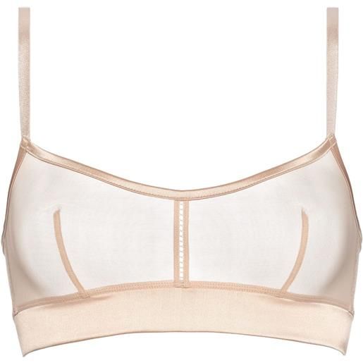 ERES reggiseno modello top crop muse - toni neutri