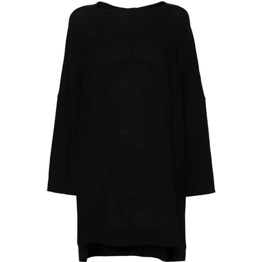 Rick Owens blusa phleg mini - nero