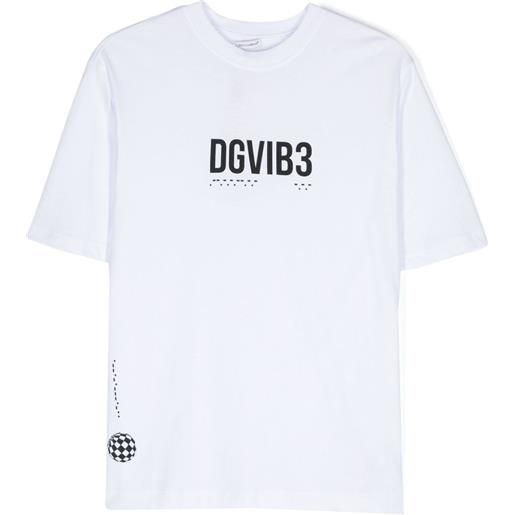 Dolce & Gabbana DGVIB3 t-shirt con stampa - bianco