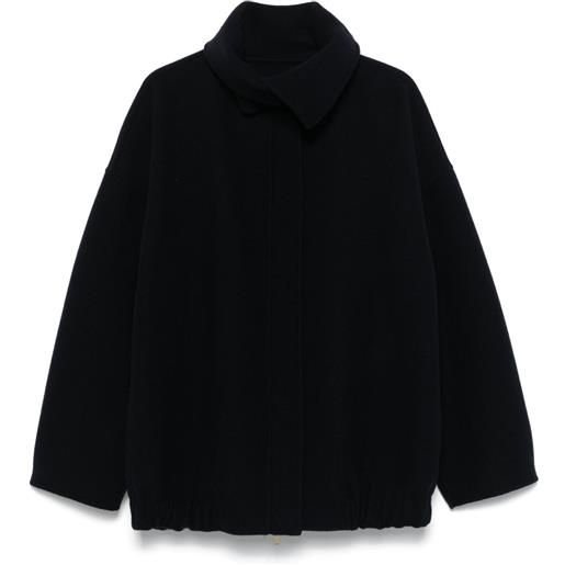 Fabiana Filippi bomber in lana - blu