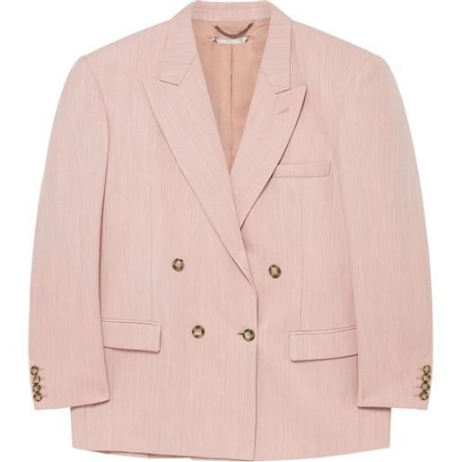 Stella McCartney blazer doppiopetto - rosa
