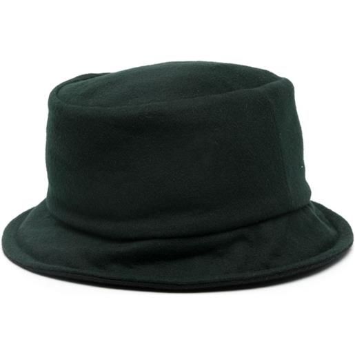 Canali cappello bucket con applicazione - verde
