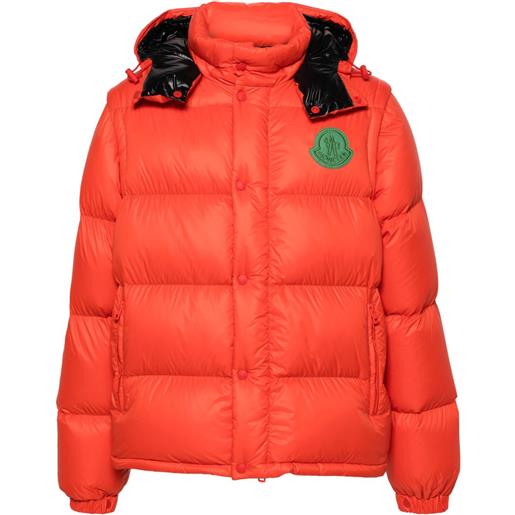 Moncler piumino cyclone 2-in-1 - arancione