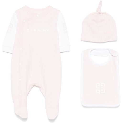 Givenchy Kids pigiama con stampa - rosa