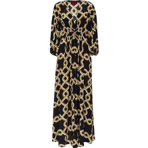 La DoubleJ abito lungo camerino - nero