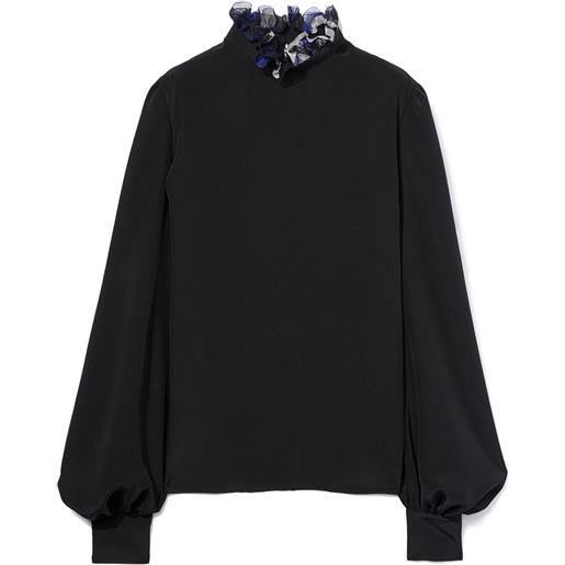 PUCCI top in crepe - nero