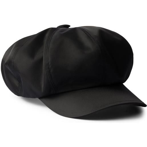 Prada cappello da baseball re-nylon - nero