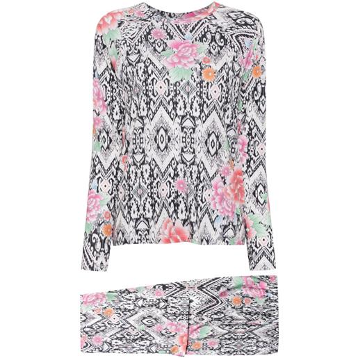 Johnny Was pigiama the raglan - bianco