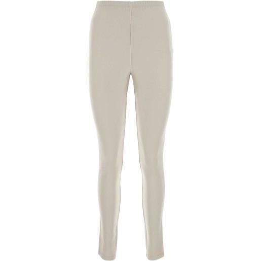 Prada leggings con logo - toni neutri