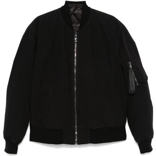 Dolce & Gabbana bomber imbottito - nero