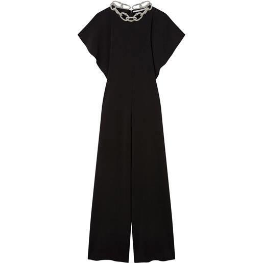 Stella McCartney tuta intera con decorazione - nero