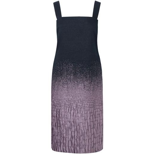 Ports 1961 abito midi con effetto sfumato - nero