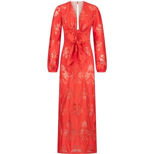 Silvia Tcherassi abito battia - rosso
