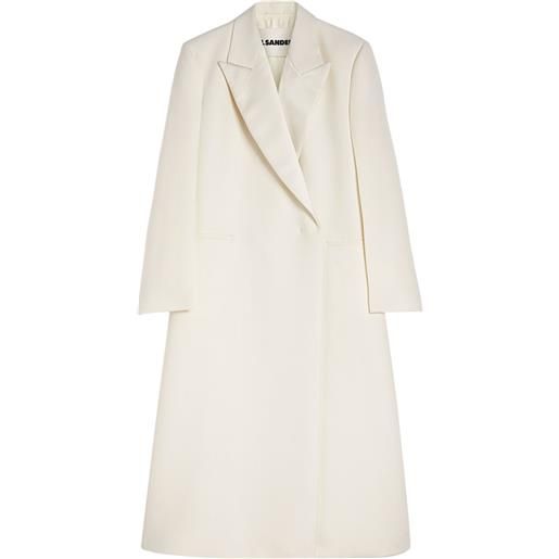 Jil Sander cappotto sartoriale - bianco