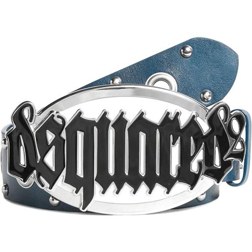 DSQUARED2 cintura gothic - blu