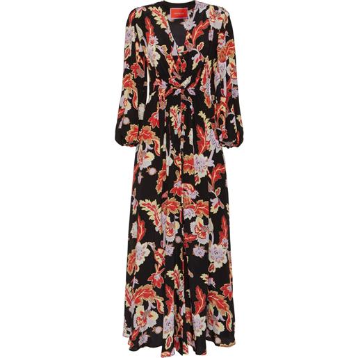 La DoubleJ abito lungo camerino - nero