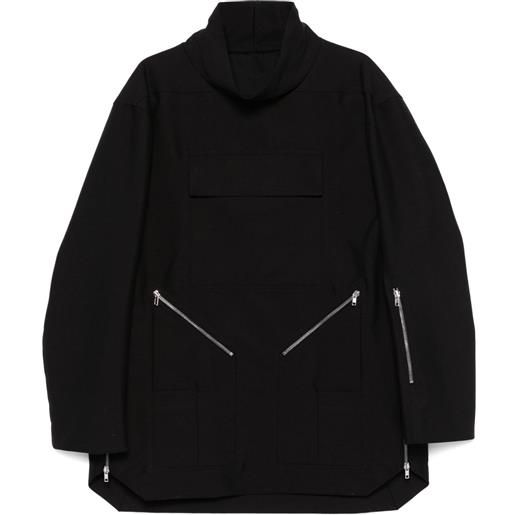 Rick Owens giacca mountaineering smock - nero