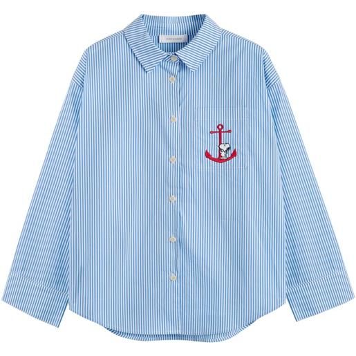 Chinti & Parker pigiama snoopy anchor Chinti & Parker x peanuts - blu