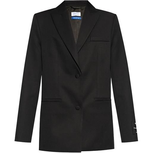 Off-White blazer pesante - nero