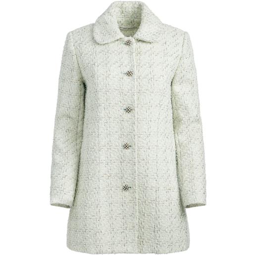 alice + olivia cappotto purcell - verde